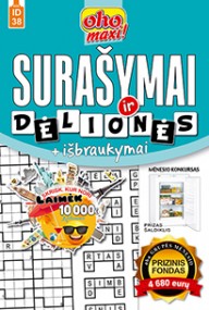 ID38oho maxi! Surašymai ir dėlionės 2024 Sausis Nr. 1 virselis